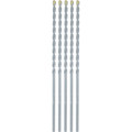 Bits and Bit Sets | Makita E-10615 5-Piece 5/32 in. x 6 in. Carbide Tipped Percussion Masonry Hammer Drill Bit Set image number 0