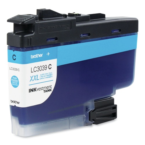 Ink & Toner | Brother LC3039C 5000 Page-Yield INKvestment Ultra High-Yield Ink - Cyan image number 0