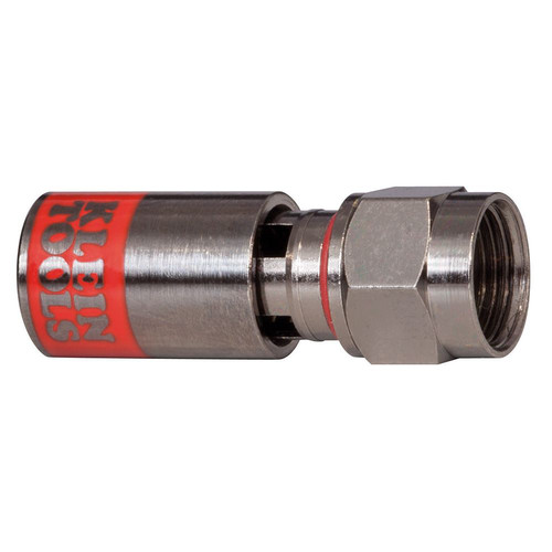 Electronics | Klein Tools VDV812-618 50-Piece RG59 Universal F Compression Connector Set image number 0