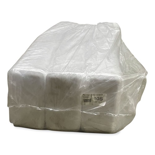Food Service | GEN 10SWH 10.93 in. x 5.75 in. x 0.63 in. No. 10S Foam Meat Trays - White (500/Carton) image number 0