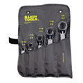Klein Tools 68245 5-Piece Reversible Ratcheting Box Wrench Set - Black image number 2
