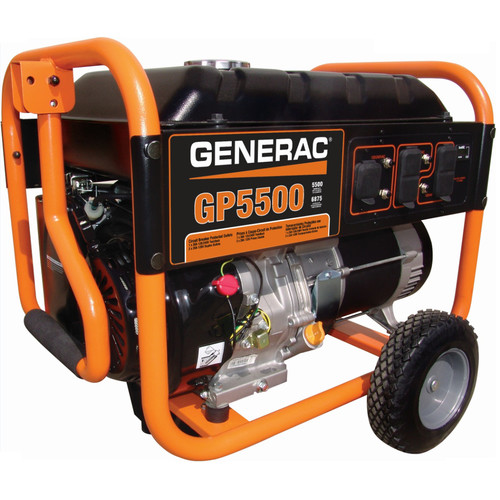 Factory Reconditioned Generac 5939R GP Series 5,500 Watt Portable Generator