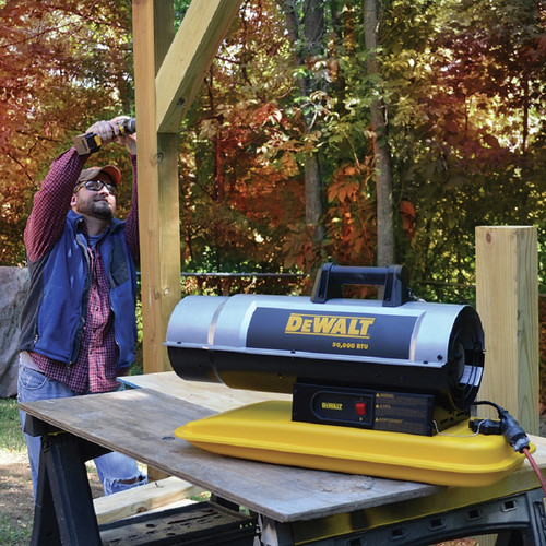 Forced Air Kerosene Heater Dewalt Heater Diesel DeWalt 90,000 BTU