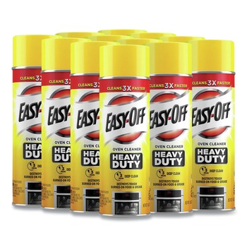 EASY-OFF 14.5 oz. Aerosol Spray Heavy Duty Foam Oven Cleaner - Fresh Scent (12/Carton)