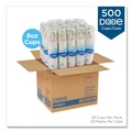Cutlery | Dixie 5338DX PerfecTouch 8 oz. Paper Hot Cups - Coffee Haze Design (25/Sleeve, 20 Sleeves/Carton) image number 2