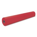 Arts & Crafts Supplies | Pacon P0063030 35 lbs. Wrapping Weight 36 in. x 1000 ft. Rainbow Duo-Finish Colored Kraft Paper - Scarlet (1-Roll) image number 1