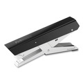 Office Staplers & Punches | Fellowes Mfg Co. 5014801 LX890 0.25 in./0.31 in. Staples 40-Sheet Capacity Handheld Plier Stapler with Antimicrobial Protection - Black/White image number 0