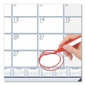 Office Jansan | House of Doolittle 151 22 in. x 17 in. 12-Month (Jan-Dec 2026) Recycled Contempo Desk Pad Calendar - White/Blue Sheets/Blue Binding/Blue Corners image number 2