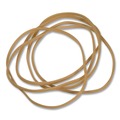  | Universal UNV00418 Size 18 Rubber Bands with 0.04-in Gauge - Beige (400/Pack) image number 1