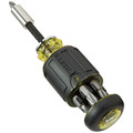 Screwdrivers | Klein Tools 32308 8-in-1 Adjustable Length Multi-Bit Stubby Screwdriver image number 3