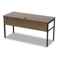  | Linea Italia LITUR601NW Urban Series 59 in. x 23.75 in. x 29.5 in. Workstation - Natural Walnut image number 4