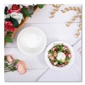 Cutlery | Dart 12BWWQR 10 oz. - 12 oz. Quiet Classic Laminated Foam Dinnerware Bowls - White (1000/Carton) image number 7
