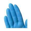 Work Gloves | Ansell 54424 G10 2PRO 9.5 in. 6 mil Powder-Free Nitrile Gloves - X-Large/Blue (1/Box) image number 2