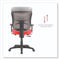 Office Chairs | Alera ALEEL42BME30B 17.9 in. to 21.8 in. Seat Height Elusion Series Mesh Mid-Back Swivel/Tilt Chair Supports Up to 275 lbs. - Red image number 3
