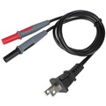 Office Cable Management | Klein Tools 69357 AC Plug to Banana Jacks image number 0