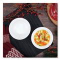 Cutlery | Dart 12BWWCR 10 oz. - 12 oz. Concorde Foam Bowl - White (1000/Carton) image number 5