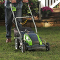 Push Mowers | Greenworks 25112 13 Amp 21 in. 3-in-1 Electric Lawn Mower image number 2