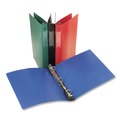 Office Jansan | Avery 14803 11 in. x 8.5 in. 3 Rings 1 in. Capacity Hanging Storage Flexible Non-View Binder with Round Rings - Red image number 3