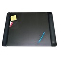 Office Jansan | Artistic 4138-4-1 24 in. x 19 in. Executive Desk Pad with Antimicrobial Protection - Black image number 0