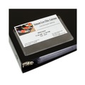 Labels | C-Line 70257 2 in. x 3.5 in. Top Load Self-Adhesive Business Card Holders - Clear (10/Pack) image number 4