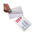  | C-Line 92823 2 in. x 3 in. Self-Laminating Magnetic Style Name Badge Holder Kit - Clear (20/Box) image number 4
