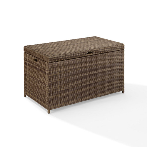 Crosley Furniture Co7305 Wb Bradenton Resin Wicker Outdoor Storage Crosley Furniture Co7305 Wb Bradenton Resin Wicker Outdoor Storage Bin Brown