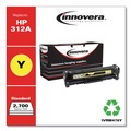 Ink & Toner | Innovera IVRM476Y 2700 Page-Yield Remanufactured Toner Replacement for 312A (CF383A) - Yellow image number 1
