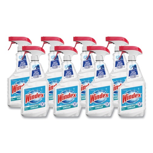 Cleaning & Janitorial Supplies | Windex 312620 23-Ounce Multi-Surface Vinegar Cleaner Spray - Fresh Clean Scent (8/Carton) image number 0