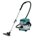 Wet / Dry Vacuums | Makita XCV22ZU 36V (18V X2) LXT Brushless Lithium-Ion 2.1 Gallon Cordless AWS HEPA Filter Dry Dust Extractor / Vacuum (Tool Only) image number 1