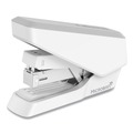Office Staplers & Punches | Fellowes Mfg Co. 5014301 LX860 EasyPress 40-Sheet Capacity Half Strip Stapler with Antimicrobial Protection - Gray/White image number 1