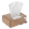 Office Jansan | Universal UNV35947 16 Gallon High-Density Shredder Bags - Clear (100/Box) image number 2