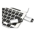 Office Electronics & Batteries | Verbatim 70057 128 GB Store 'n' Go Secure Pro USB Flash Drive with AES 256 Encryption - Silver image number 3