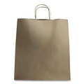 Food Service | Karat FP-SB130 Huntington 14 in. x 16 in. x 10 in. Paper Shopping Bag with Twisted Handles - X-Large (200/Carton) image number 0
