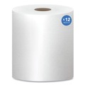 Cleaning & Janitorial Supplies | Scott 01000 8 in. x 1000 ft. 1.5 in. Core 1-Ply Essential High Capacity Hard Roll Towels - White (12 Rolls/Carton) image number 1