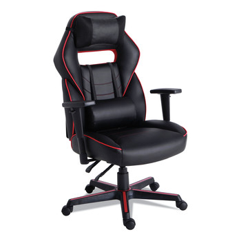 OFFICE FURNITURE AND LIGHTING | Alera BT-51593RED Racing Style Ergonomic Gaming Chair - Black/Red