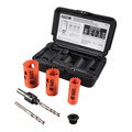 Hole Saws | Klein Tools 32905 Electrician's Hole Saw Kit with Arbor image number 4