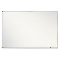 Office Jansan | Quartet PPA406 72 in. x 48 in. Porcelain Magnetic Whiteboard - White Surface/Satin Aluminum Frame image number 0