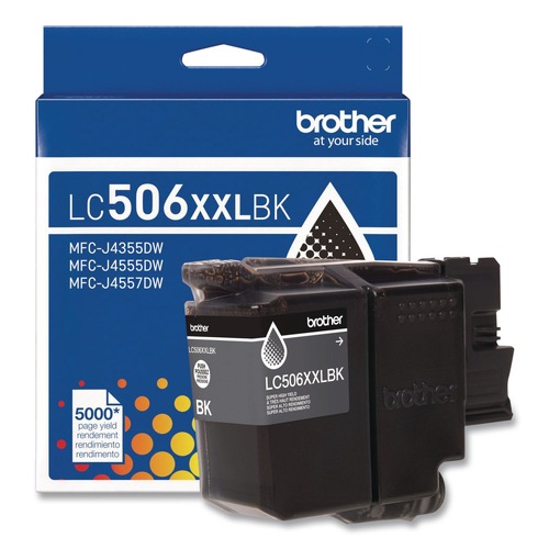 Ink & Toner | Brother LC506XXLBKS INKvestment 5,000 Page-Yield Super High-Yield Ink - Black image number 0