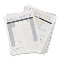 Office Jansan | Avery 11836 Big Tab 11 in. x 8.5 in. 8-Tab Insertable Plastic Dividers - Clear (1-Set) image number 1