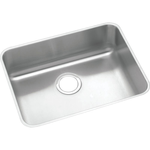 Elkay ELUHAD211550 Lustertone 23-1/2 in. x 18-1/4 in. x 4-7/8 in. Single Bowl Undermount ADA Sink (Stainless Steel) image number 0