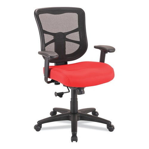 Office Chairs | Alera ALEEL42BME30B 17.9 in. to 21.8 in. Seat Height Elusion Series Mesh Mid-Back Swivel/Tilt Chair Supports Up to 275 lbs. - Red image number 0