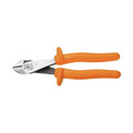 Pliers | Klein Tools D2000-48-INS 8 in. Heavy-Duty Insulated Angled Head Diagonal Cutting Pliers image number 0