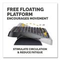 Office Jansan | Fellowes Mfg Co. 48121 17.63 in. x 13.13 in. x 3.75 in. Standard Adjustable Footrest - Graphite image number 6
