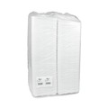 Food Trays, Containers, and Lids | Pactiv Corp. 0TF104D10000 9.5 in. x 7 in. x 1.25 in. No. 4D Foam Meat Tray - White (500/Carton) image number 3