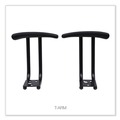 Office Chairs | Alera ALEIN49AKB10B Optional Fixed Height T-Arms for Essentia and Interval Series Chairs - Black (1-Pair) image number 9