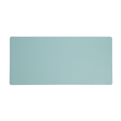 Desk Accessories & Office Organizers | Smead 64830 36 in. x 17 in. Vegan Leather Desk Pads - Light Blue image number 0