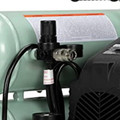 Portable Air Compressors | Metabo HPT EC99SM 2 HP 4 Gallon Portable Twin Stack Air Compressor image number 5