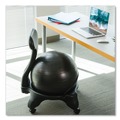 Office Chairs | Champion Sports BCHX FitPro Ball Chair Supports Up to 200 lbs. - Gray image number 5