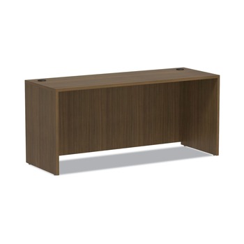 Alera ALEVA256624WA Valencia Series 65 in. x 23.63 in. x 29.5 in. Credenza Shell - Modern Walnut