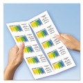 Just Launched | Avery 05877 2 in. x 3.5 in. Clean Edge Business Cards - White (40 Sheets/Box, 10 Cards/Sheet) image number 5